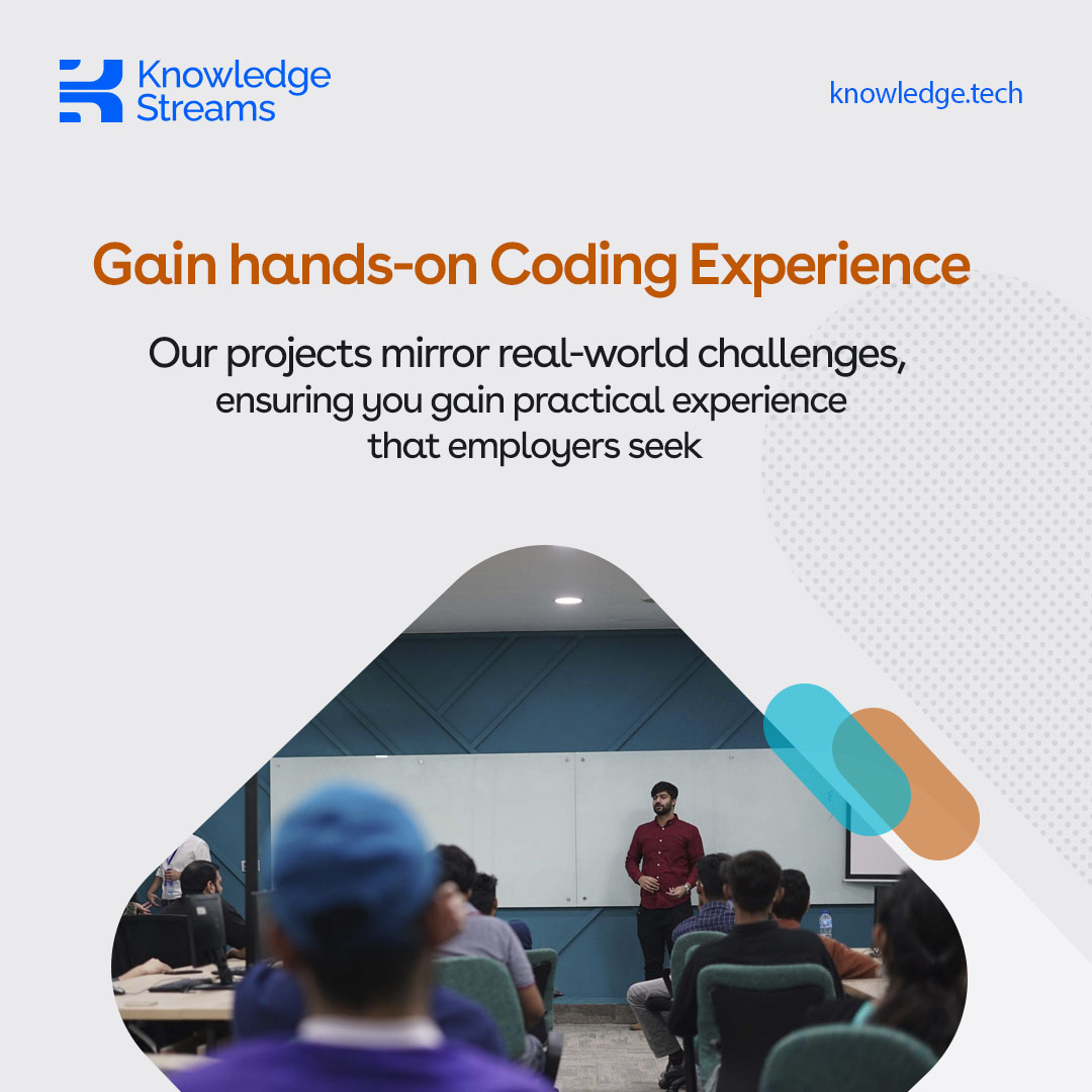 knowstreamstech's tweet image. From building innovative applications to solving complex challenges, your coding journey prepares you to conquer the tech industry with confidence. Get ready to write your own success story! 🌟💻
#CodingExperience #SkillsThatMatter #DreamJobAwaits #KnowledgeStreams #TechJobs