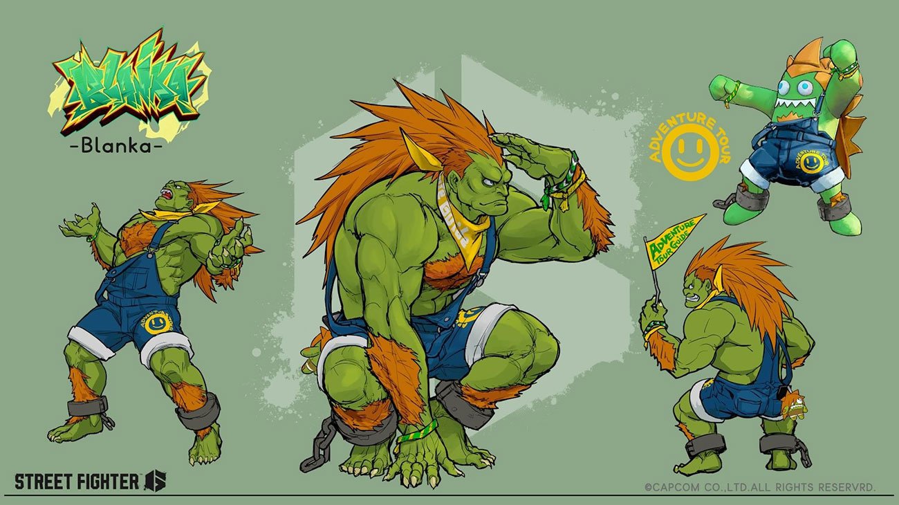 Street Fighter 6 Reveals the Surprising Reason Behind Blanka's Green Skin