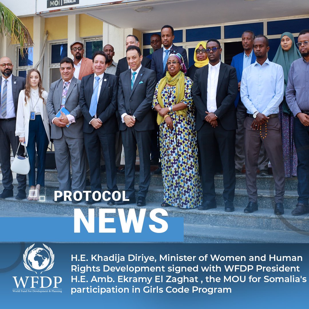 Ekramy El Zaghat (@ekramy_elzaghat) on Twitter photo During the official visit of <a href="/WFDP_IGO/">WFDP</a> to Somalia, H.E. Amb. <a href="/Ekramy_Elzaghat/">Ekramy El Zaghat</a> , WFDP President, signed with H.E. <a href="/hon_khadija/">Hon.Khadija M Diriye</a> Diriye, Minister of @MwomenHRD of Women & Human Rights Development the MOU for Somalia's participation in Girls Code Program, which Seeks to promote the During the official visit of <a href="/WFDP_IGO/">WFDP</a> to Somalia, H.E. Amb. <a href="/Ekramy_Elzaghat/">Ekramy El Zaghat</a> , WFDP President, signed with H.E. <a href="/hon_khadija/">Hon.Khadija M Diriye</a> Diriye, Minister of @MwomenHRD of Women & Human Rights Development the MOU for Somalia's participation in Girls Code Program, which Seeks to promote the