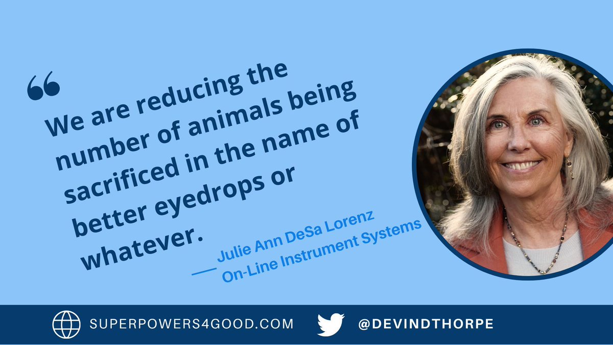 Julie Ann DeSa Lorenz, CEO of On-Line Instrument Systems, Inc., says that commitment is her superpower. Believing that there is no 'Plan B' keeps her focused on accomplishing her mission. 230718.s4g.biz #superpowers4good