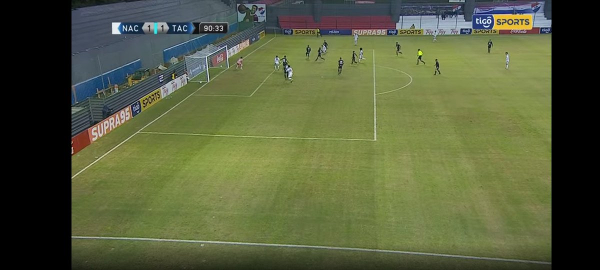 RicardoFacetti's tweet photo. Por qué le anularon este gol a Nacional ? Aguilar no participa de la acción. @jotabernabe https://t.co/kNv3BUFSHK