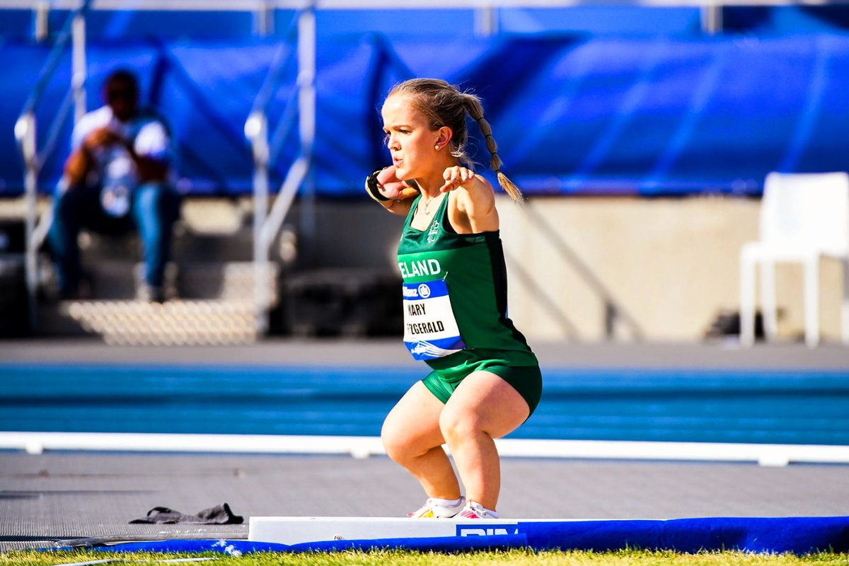 Mary FitzGerald (@_maryfitzg) on Twitter photo Glad to make the final of the women's F40 shot put at the <a href="/ParaAthletics/">Para Athletics</a> World Championships in Paris yesterday. Tough competition and not the result I hoped for, but happy to come away with a seasons best. Onwards and upwards!
๐ฎ๐ชโ๏ธ๐ Glad to make the final of the women's F40 shot put at the <a href="/ParaAthletics/">Para Athletics</a> World Championships in Paris yesterday. Tough competition and not the result I hoped for, but happy to come away with a seasons best. Onwards and upwards!
๐ฎ๐ชโ๏ธ๐