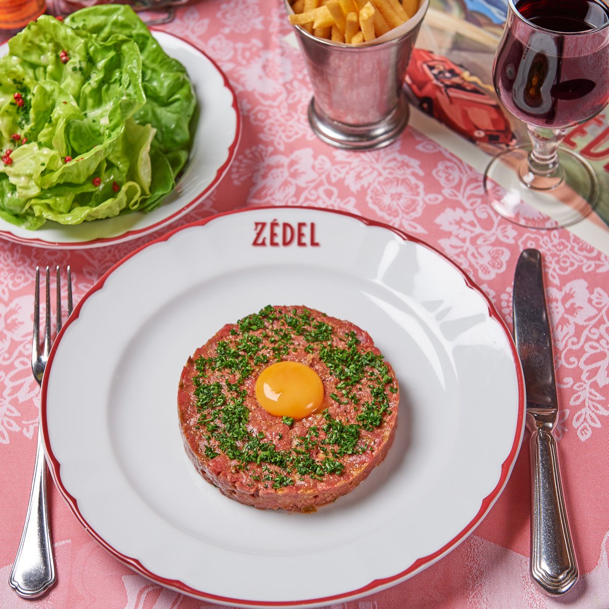 A perennial Parisian favourite; Steak Tartare