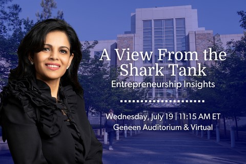 TOMORROW! Join us for a conversation with @namitathapar MBA ’01, Executive Director of @EmcurePharma and judge on Shark Tank India! Join us in person @DukeFuqua School of Business or virtually via Zoom. 🗓️ Wednesday, July 19 from 11:15am-12:15pm ET 🔗 rsvp.duke.edu/event/5d8fb45e…
