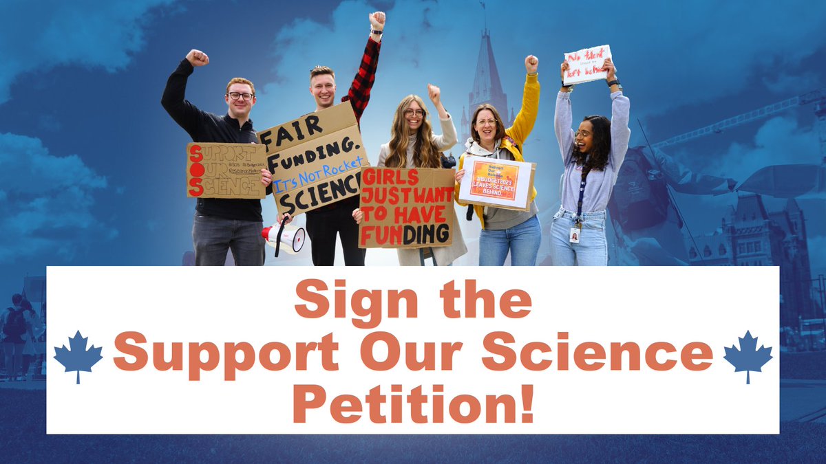 SUMMER PETITION SERIES: Our newest petition backed by Conservative MP Ferreri is live! Help us show there is broad support to increase graduate student and postdoctoral pay in Canada #SupportOurScience Let's get to 500 signatures by August 16! petitions.ourcommons.ca/en/Petition/De…