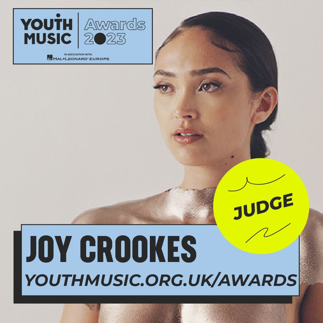 I’m a judge for the @YouthMusic Awards 2023 in association with @HalLeonardEUR! They celebrate young people and grassroots organisations representing a more diverse, more inclusive, more creative music industries #YMAS23