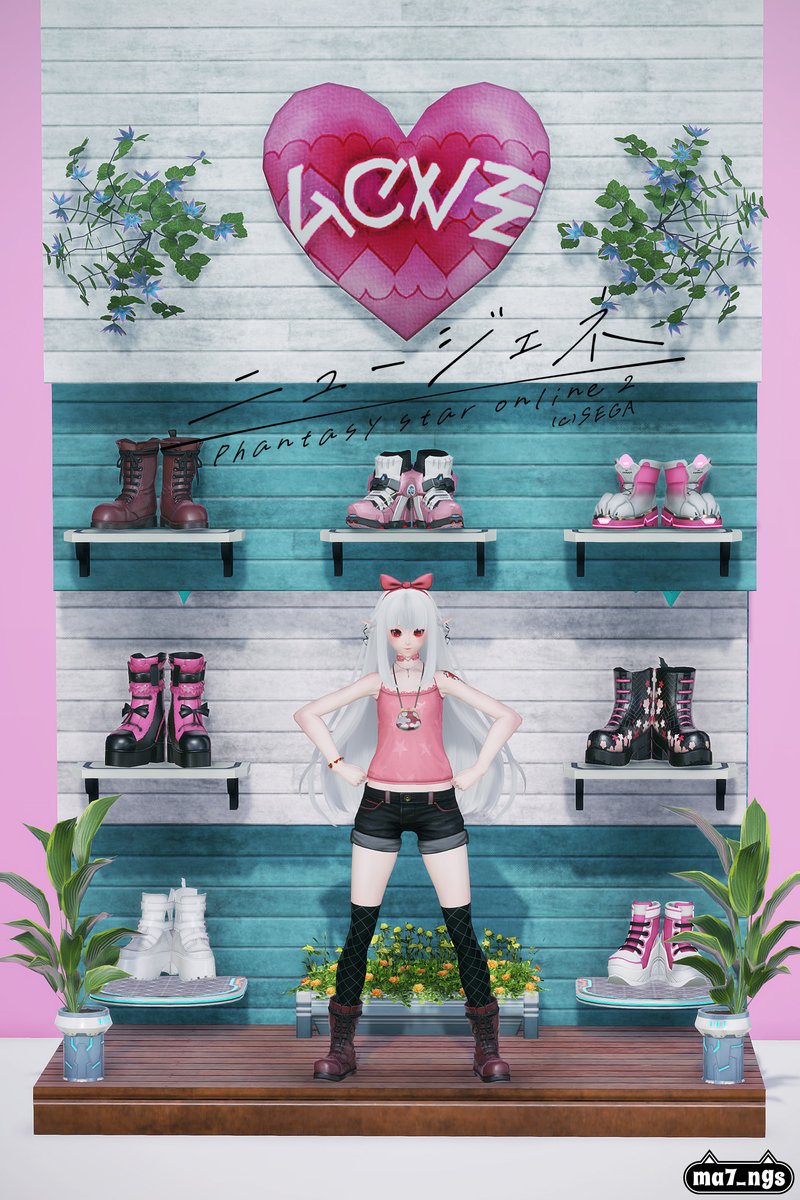 『My Boots Collection‼️』

#アークスヴィネット
#PSO2NGS #ma7ロゴ
#メンテの日なのでssを貼る