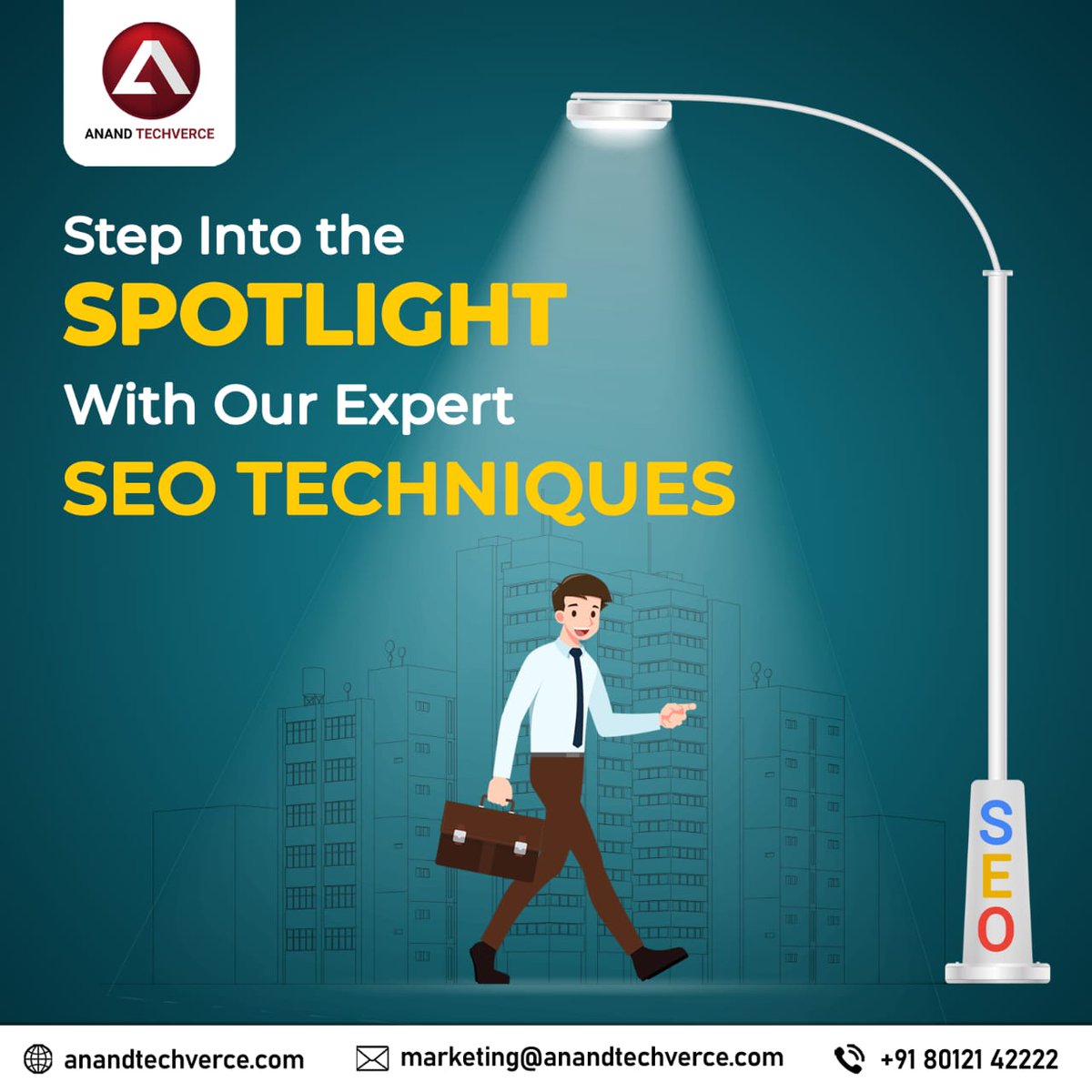 Don't let your website hide in the shadows!  Supercharge your website with our powerful SEO techniques. Be in the spotlight & attract customers.

URL: anandtechverce.com/seo-services-c…

#onpageoptimization #searchengineoptimization 
#offpageoptimization