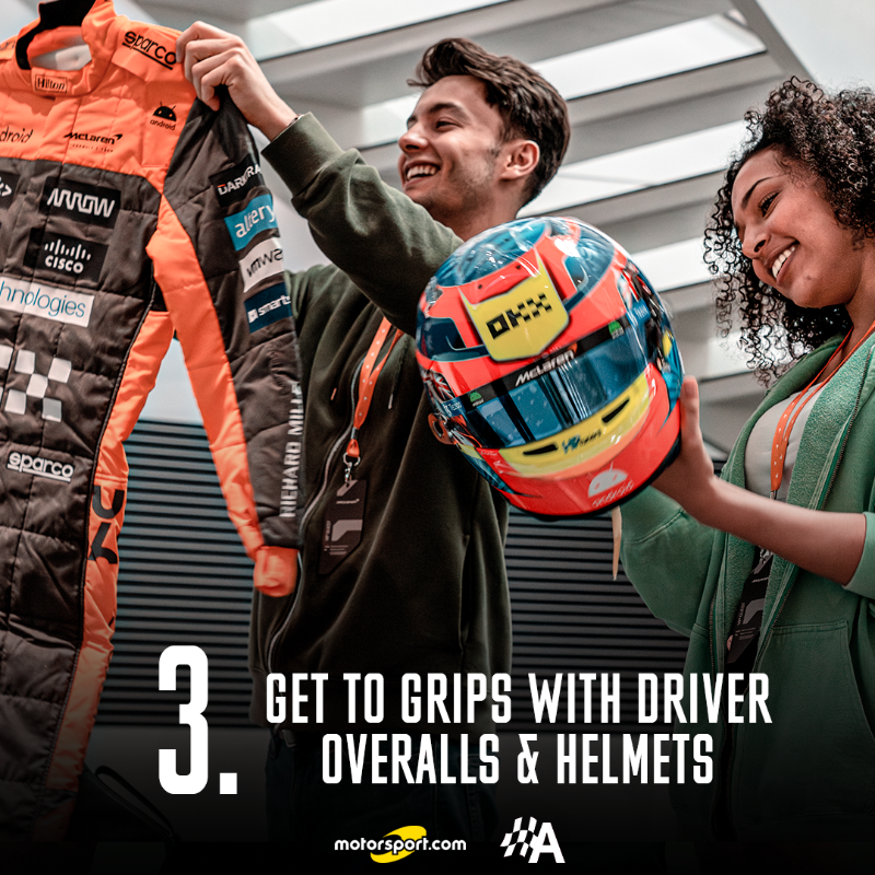 Motorsport's tweet photo. Have you ever dreamt of going behind the scenes at the McLaren Technology Centre? 💭🤩

Here are FOUR of the most amazing things you can discover as part of @GetYourGuide’s exclusive tours of McLaren HQ in Woking.

Click below to find out how you can join a tour ⤵️