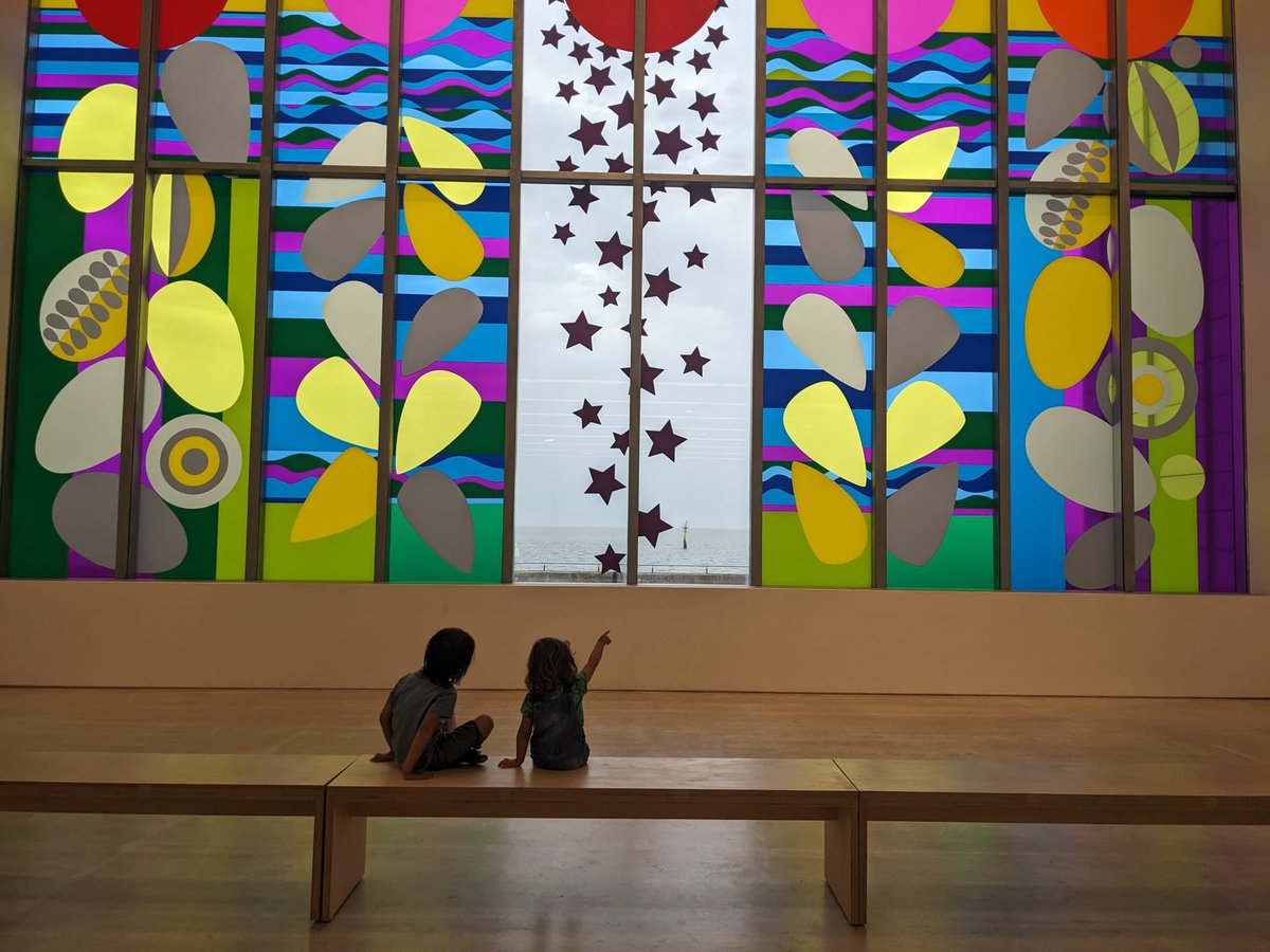 deboej's tweet photo. My grandchildren enjoying the exhibition at Turner Contemporary @TCMargate https://t.co/YxMWZ7qELK