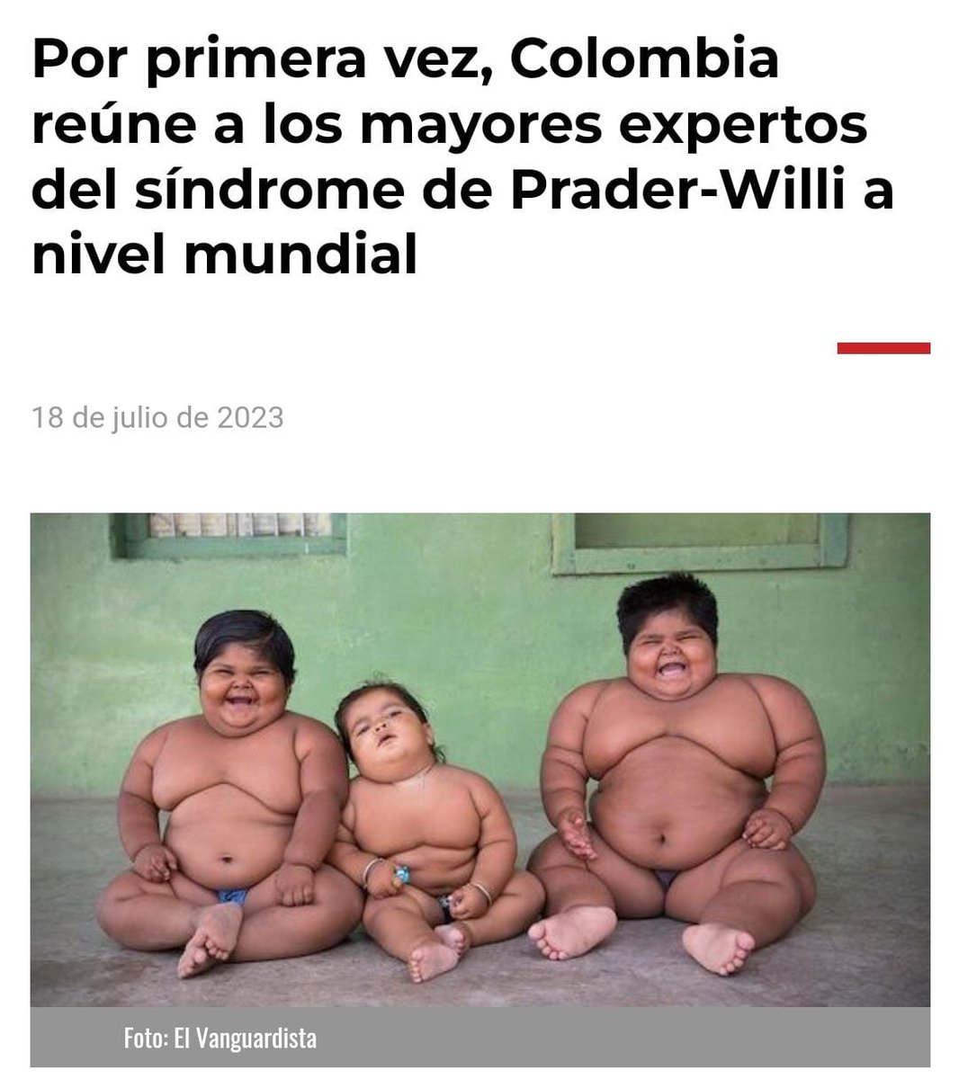 acmgencol's tweet photo. En un evento 100 % gratuito, que tendrá lugar en la capital colombiana, se llevará a cabo el 27, 28 y 29 de julio, reconocidos genetistas, endocrinólogos, médicos, psiquiatras y psicólogos expertos de todo el mundo liderarán conversación sobre esta enfermedad que padece 1 de cada https://t.co/ZmyeRuDyRq