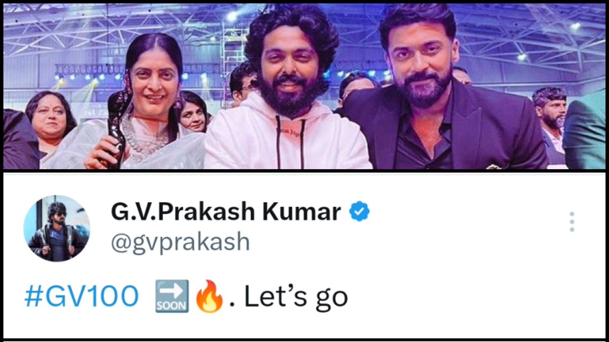 iammoviebuff007's tweet photo. #Suriya43 Announcement on #Suriya's Birthday..?? 😲💥

#SudhaKongara | #GVPrakash - #GV100 https://t.co/GHHp9K4Cn3