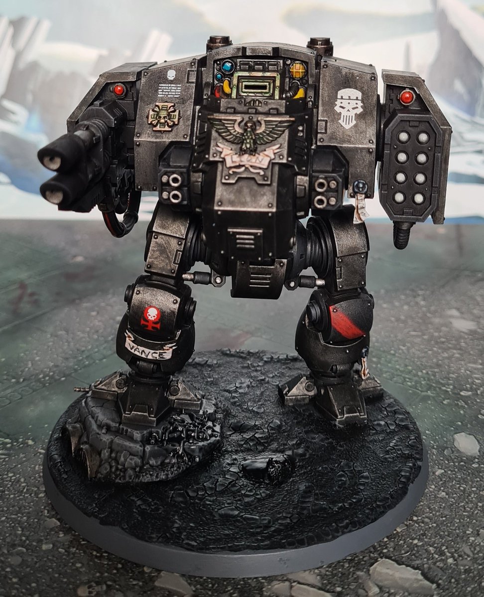 HandsVsWorld's tweet photo. Iron Wardens Ballistus Dread.
#WarhammerCommunity #PaintingWarhammer #IronWardens #BallistusDreadnought #TerminatorLibrarian #ApothecaryBiologis #New40k #Leviathan #Terminators #Captain #SpaceMarines #Indomitus #Primaris #AdeptusAstartes #New40K #Warhammer40k #Warhammer40000 https://t.co/TJYgbtIxP2