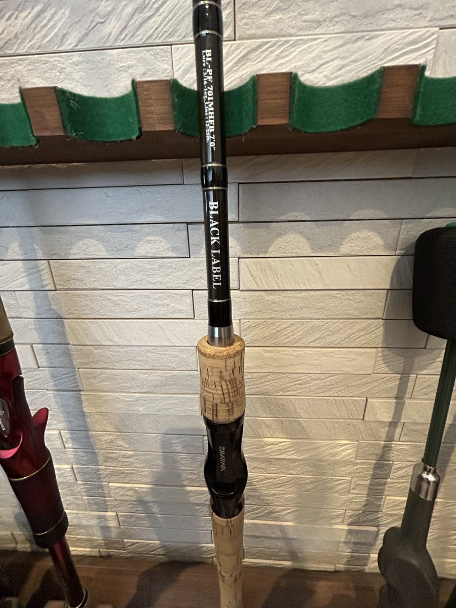 新しい竿買いました！！！