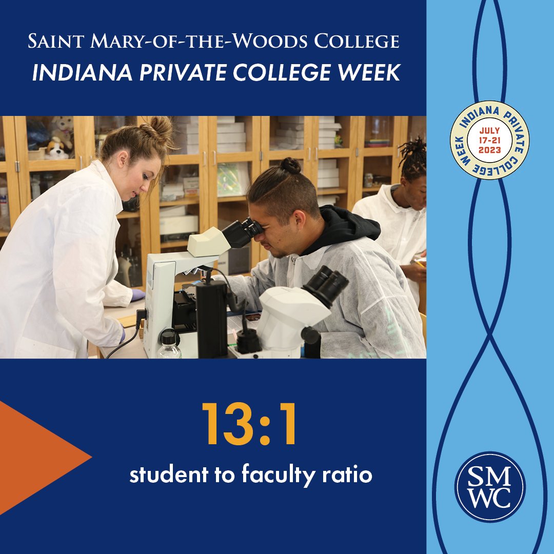 As a private college, we want students to know they're seen and not looked at as just a number. Our small class sizes allow students to build relationships with our faculty and staff to guarantee a rich and unique education experience. 
#privatecollegeweek #indianaprivatecolleges