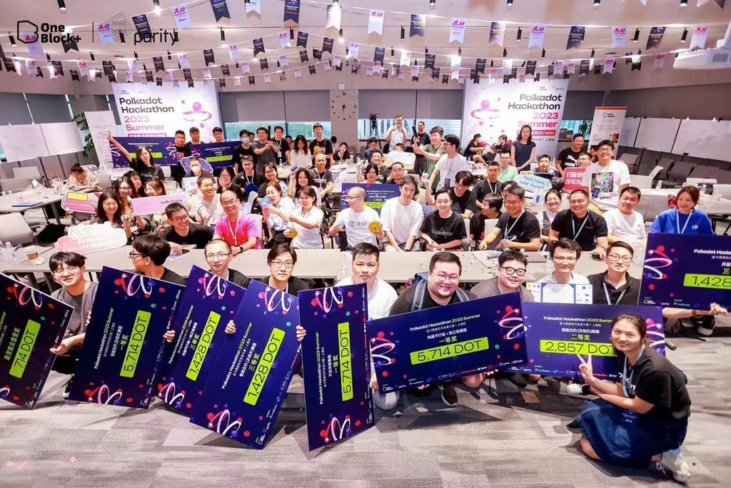 OneBlock_'s tweet photo. ๐ Shoutout to the winner from the #Moonbeam Bounty prize pool in #Polkadot Hackathon 2023 Summer!
๐ซzkBatch ($500)
๐ช๐ปBesides, Moonbeam Devrel will provide one-on-one support to all projects that have entered the Demo Day.
๐ง๐ปโ๐ปIf you have plans to deploy on Moonbeam and seeking additional resources, please contact the official team: @MoonbeamNetwork @MoonbeamCN