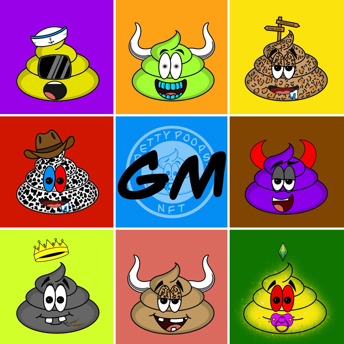 PrettyPoopsy's tweet photo. Gm from Poopsville 💩 https://t.co/tsGSPCAsVM