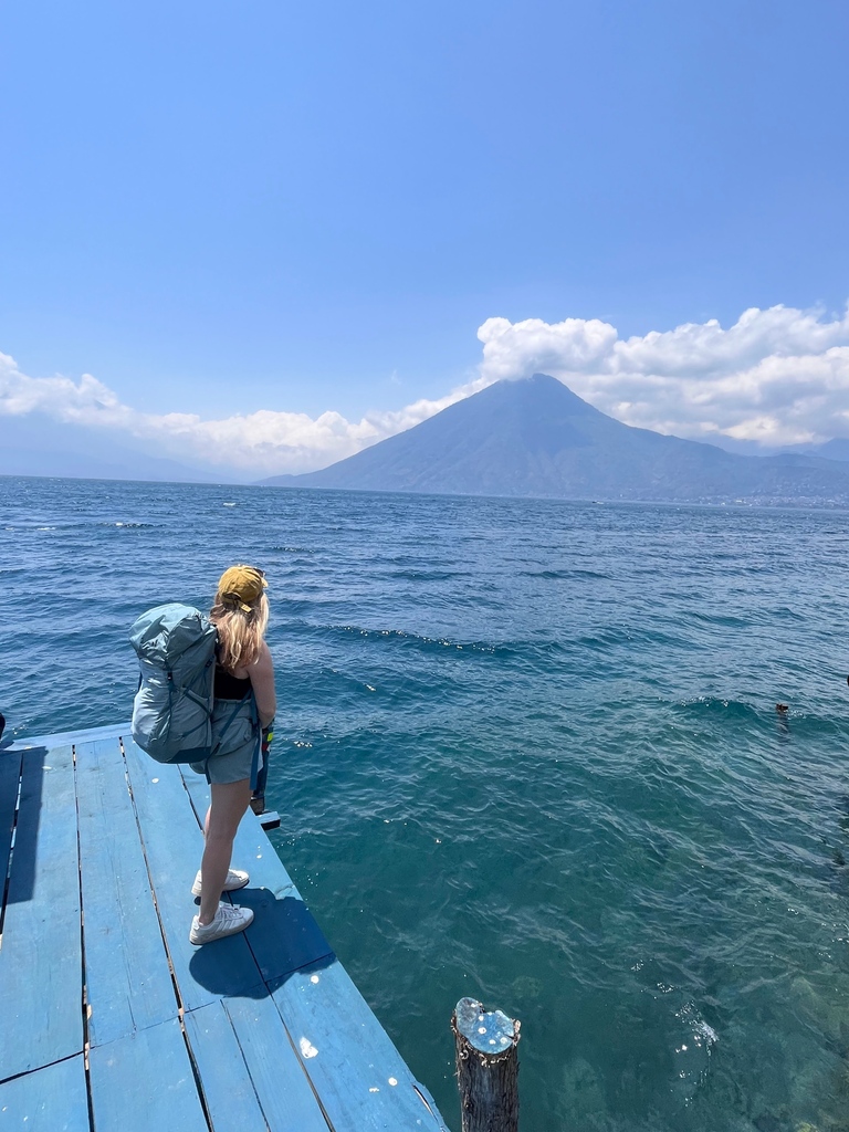 Well isn't that a pretty volcano 🌋

Our ambassador @compass_court ventured around Lago de Atitlán. The lake is a massive volcanic crater in Guatemala’s southwestern highlands.

📍 On the home of the  Tz'utujil and Kaqchikel