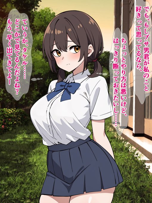 彼氏に言われてブサ男君に仕方なく嘘告白することになった真面目な彼女ちゃん
https://t.co/uLl8eLVldk 