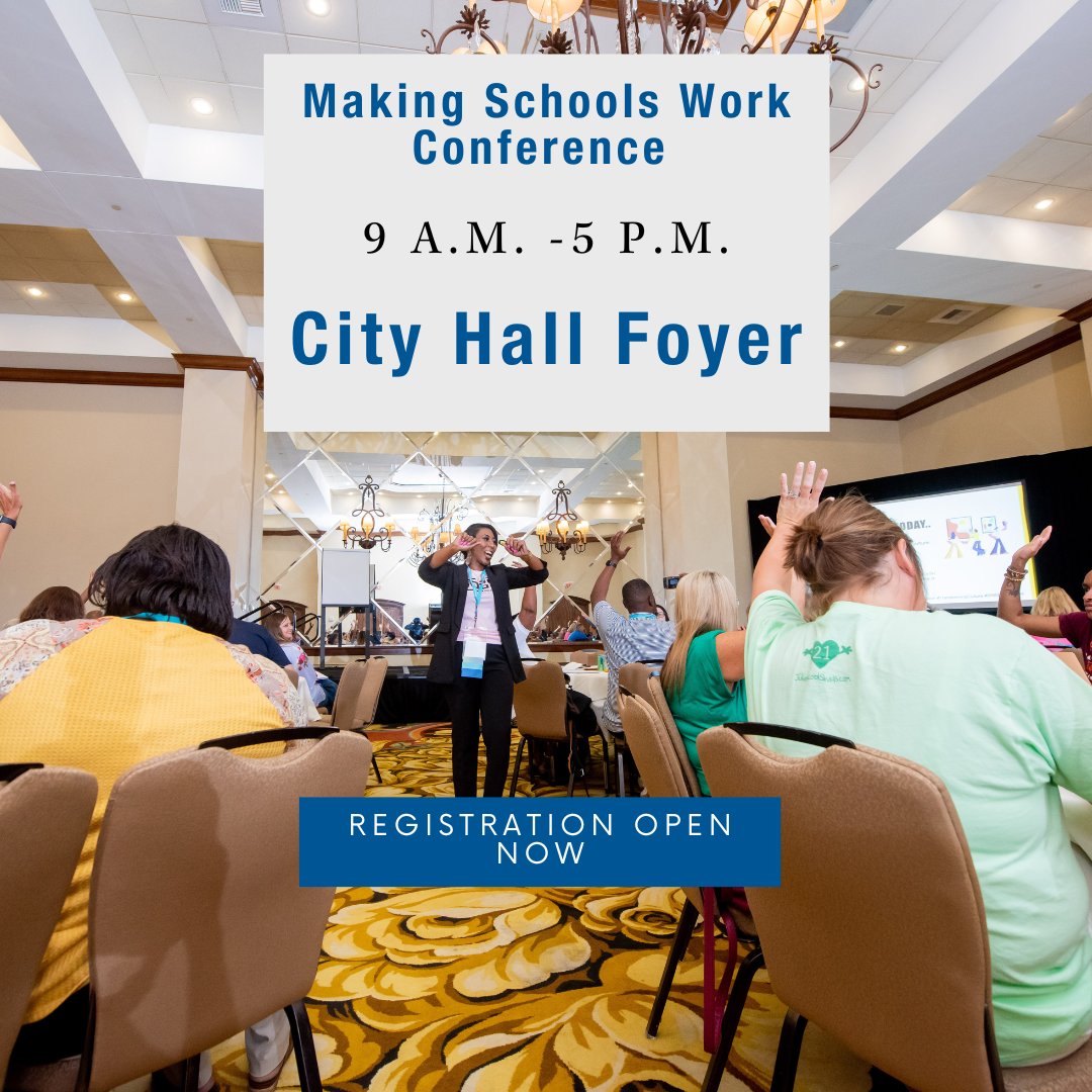 SREB on Twitter "Ready to get the Making Schools Work Conference