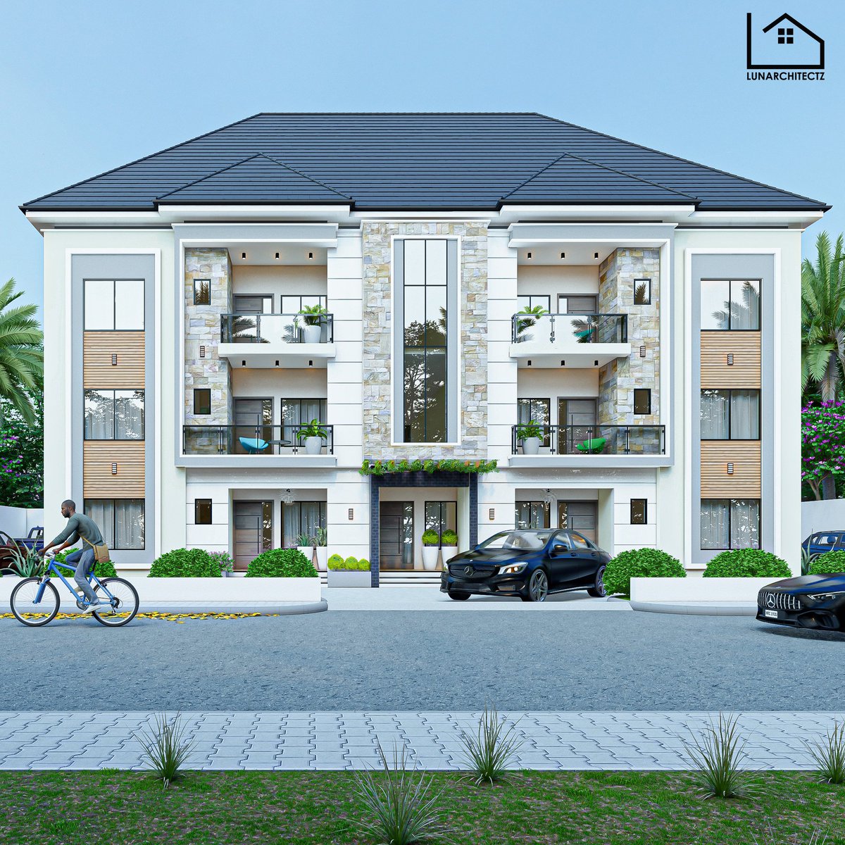 lunarchitectz's tweet photo. Amazing architecture *2 bedrooms block of flats #lunarchitectz https://t.co/CBo4yqQJbZ