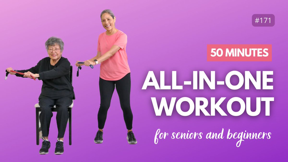 yes2next's tweet photo. This ultimate #50minute #workout includes a #warmup, #balancework, #strength training, a #cardio walk, and a gentle #stretching cooldown. Tap the link to begin!https://t.co/44wP3tlVUw https://t.co/nGGHQMwGhF