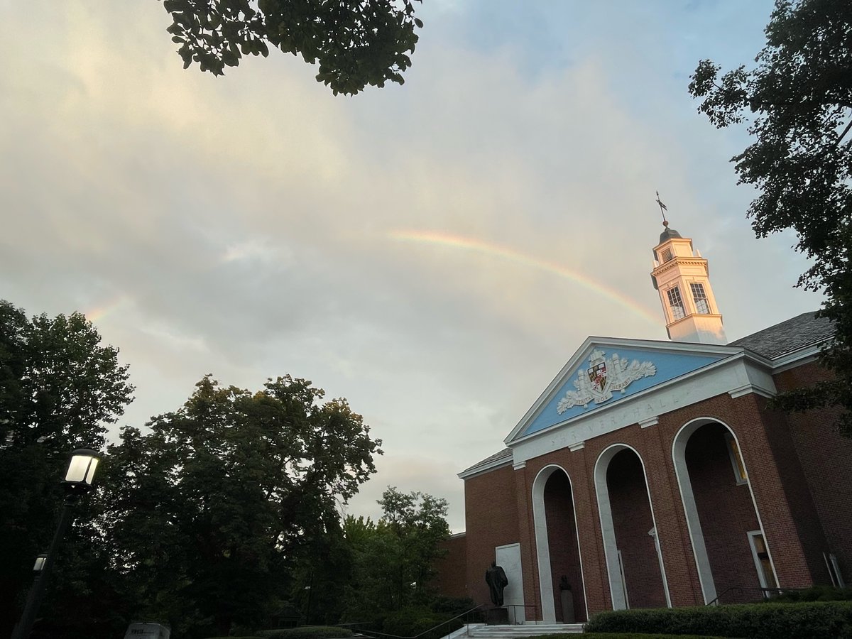 ShriverConcerts's tweet photo. 🎵🌈 There's beautiful music at the end of the rainbow...

#SHCS #ShriverHall #classicalmusic #Baltimore #maryland #baltimoremd #concert #concerts #nonprofit #rainbow https://t.co/M8TF1BbE60