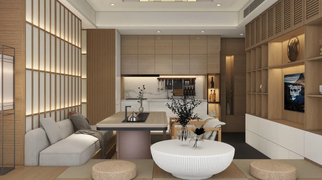 stez_83's tweet photo. Japanese style interior design element for small apartments .

#interiordesign #japanese #ai #designer #wood #natural https://t.co/QOsT0ff1Us