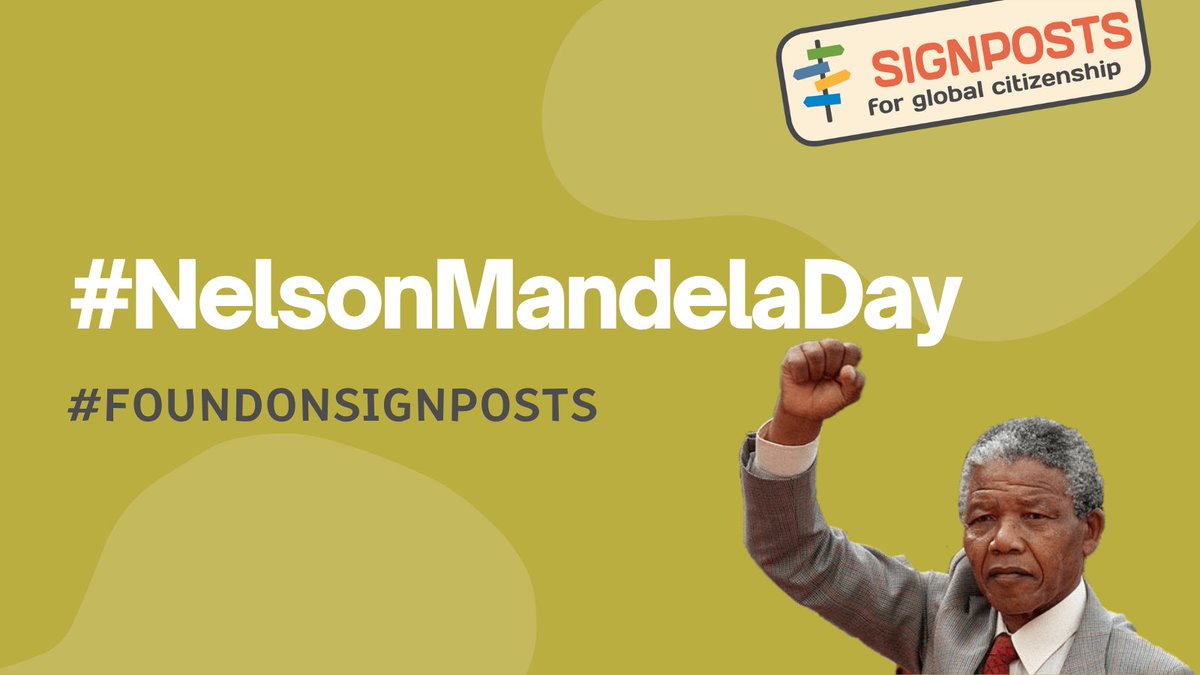 Signposts4GC's tweet photo. πLet's embrace the spirit of #MandelaDay, honour the legacy of Nelson Mandela and explore Scotlandβs connection with Nelson Mandela through our resources that are #FoundOnSignpost.
https://t.co/ARyHfdNjhW
#GlobalCitizenship #NelsonMandelaDay https://t.co/YeWmC0CA3B