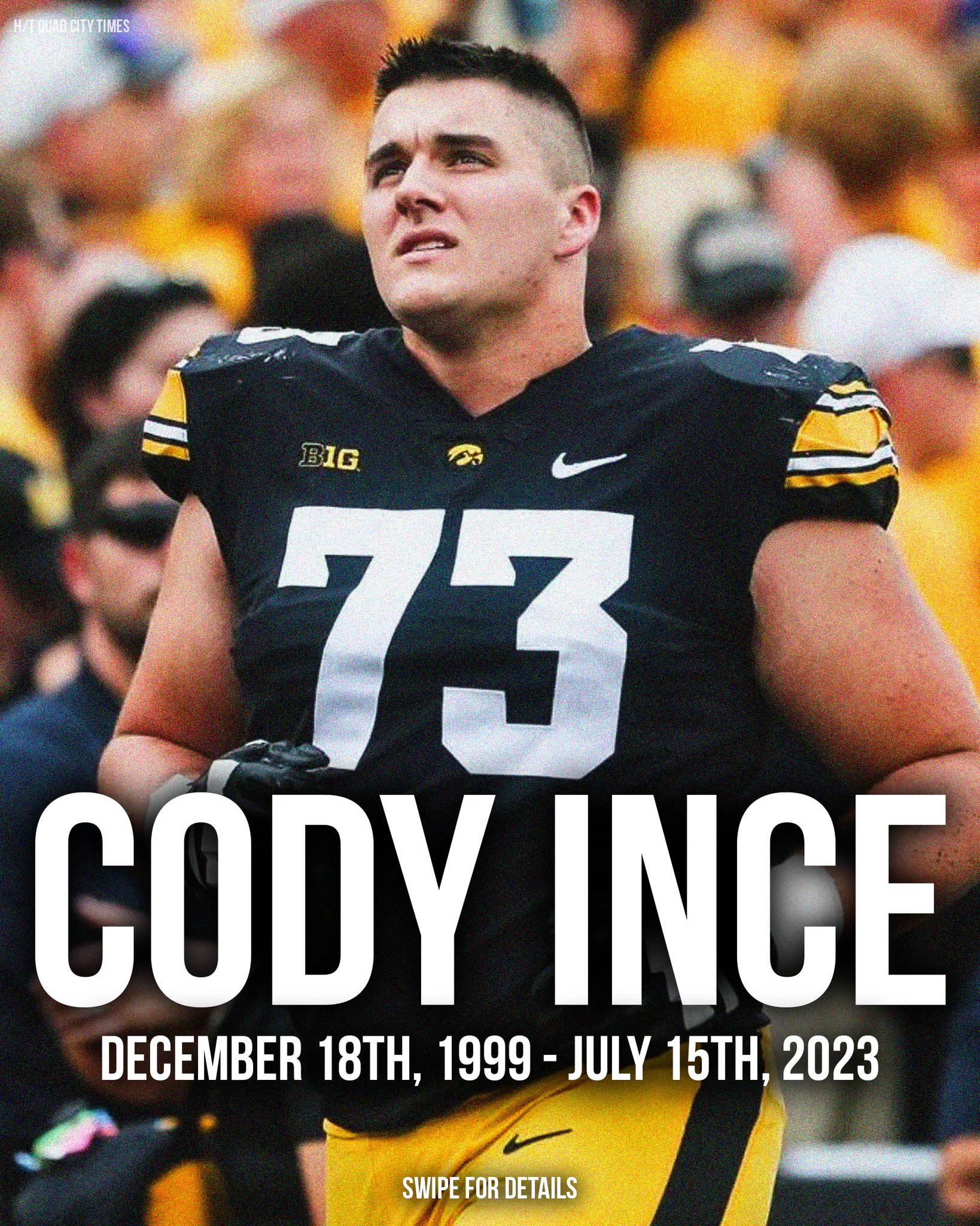 Barstool Iowa on Twitter "Sending our thoughts to Cody's family and