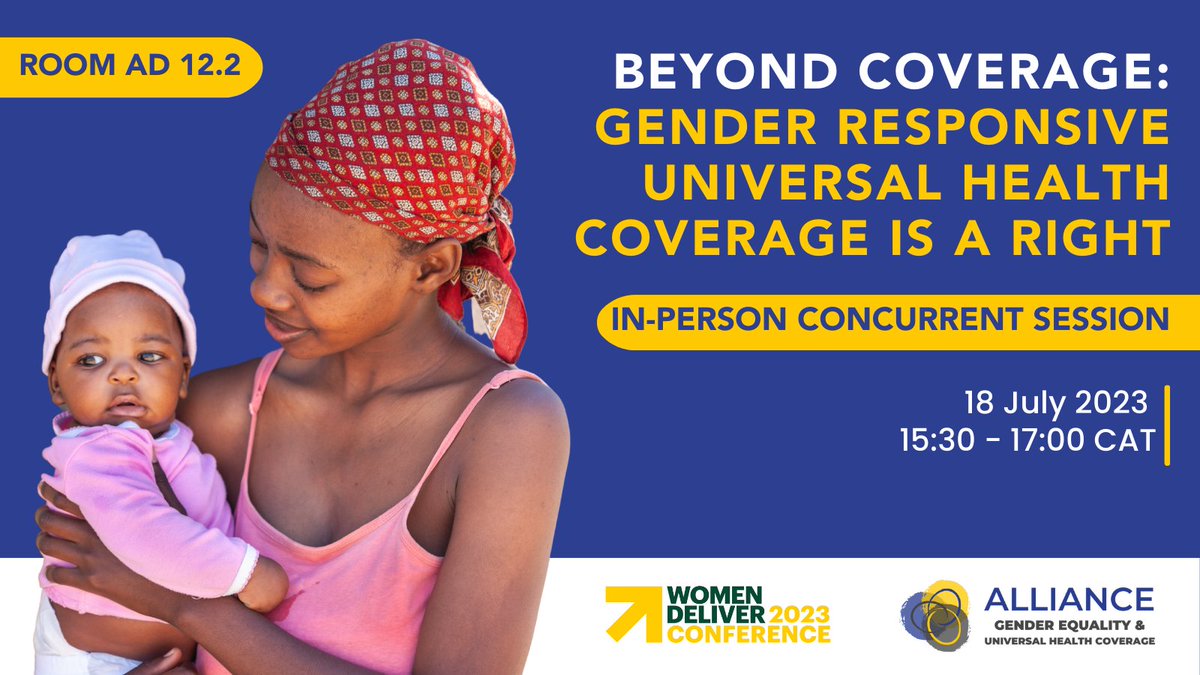 Starting now! #WD2023 'Beyond Coverage: Gender-Responsive #UHC is a Right' 
We need health systems and UHC that prioritize #GenderUHC & #SRHR & women in the health workforce