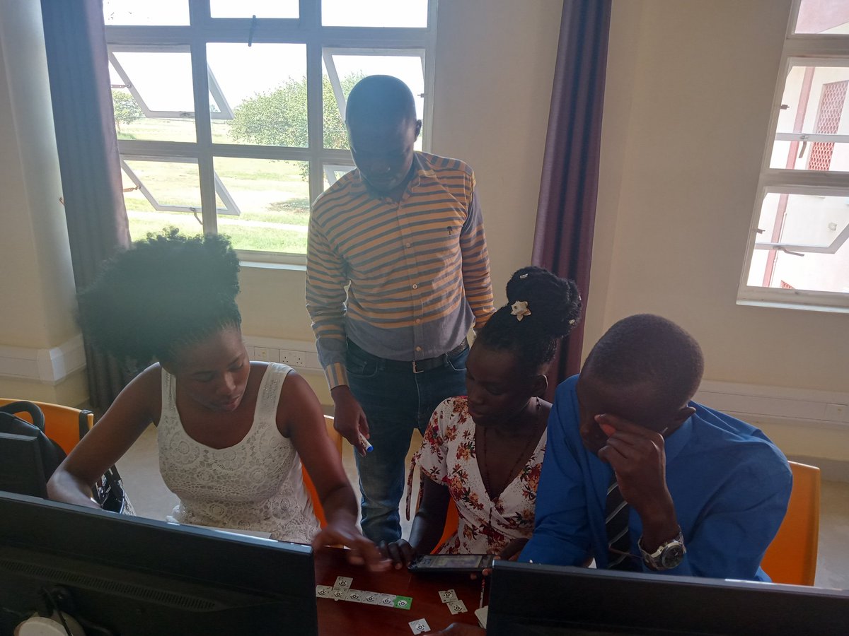 Sunlibdept's tweet photo. PICTORIAL: Mr @lujjaziiz and team taking students through #CodingWithoutComputers in celebration of the NELSON MANDELA INTERNATIONAL DAY
Well done team
@abapolot @fahim_mousa @SorotiUniversi1 @Ulia_256 @OpioEmwos @kabiibra https://t.co/ezggaV3Nto