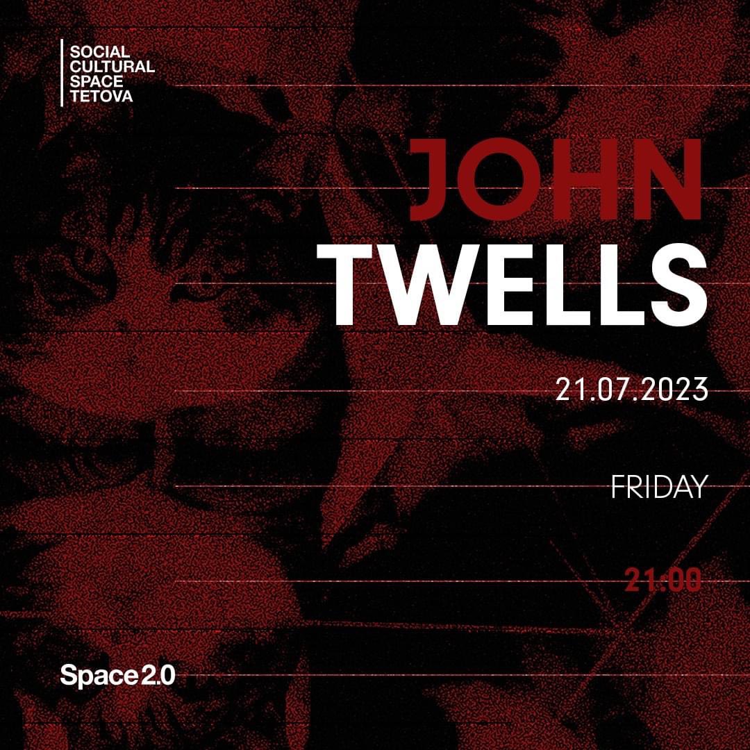SpaceTetova's tweet photo. 🔊Friday at Space with John Twells 🎚
Born in the heart of Britain’s post-industrial “black country”, John Twells is a Berlin-based critic, curator, and selector who pulls music from throughout the electronic spectrum, finding abstract sounds and disorienting beats. https://t.co/jwnRpuZp5i