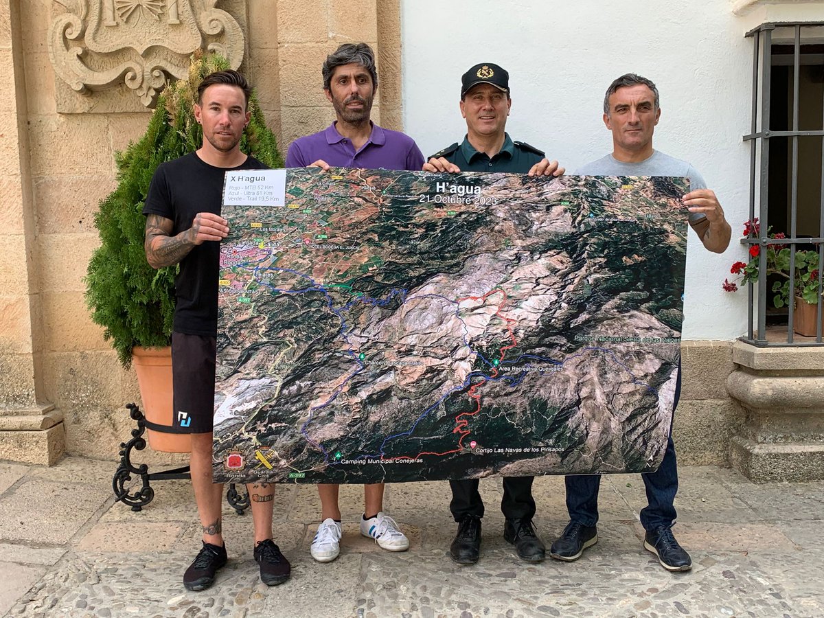 La carrera que homenajea a la Guardia Civil, el HAGUA, se celebrará el 21 de octubre, #Ronda 

charrytv.com/noticias/ronda…