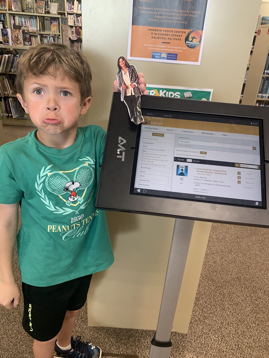 angelaklay's tweet image. Flat Alane was super disappointed that we couldn't find any of her books at our library! We put our requests in! Good thing my classroom has them all 😉 we have other random needs instead! #adventureswithalane #ClearTheListWithAlane @AlaneAdamsBooks amazon.com/hz/wishlist/ls…