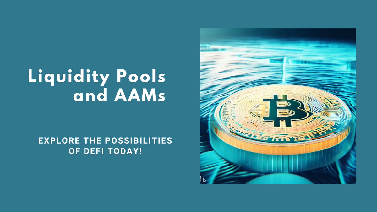Cexdexapp's tweet photo. With liquidity pools and AMMs, you can earn passive income by providing liquidity and trade various cryptocurrencies or tokens. Embrace the power of DeFi and unlock new possibilities in the world of finance.

#DeFiRevolution #LiquidityPools #AMMs https://t.co/aljWq4xt9g
