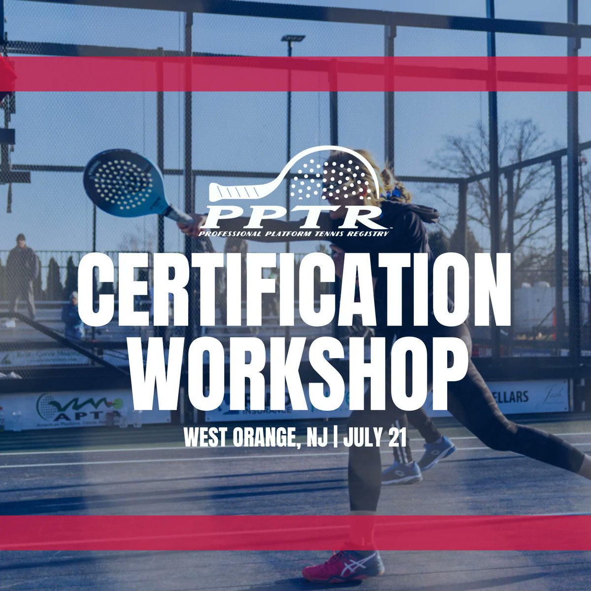 pptrplatform's tweet image. See you soon, New Jersey! 

Take your coaching career to new heights by getting PPTR certified. 💪 
Sign up today at pptrplatformtennis.org/events-worksho…