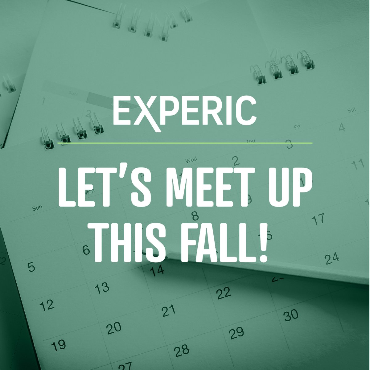 Forget the summer heat and make plans for an enlightening fall! Come meet Experic at industry events across the country for tailored solutions that prioritize the success of your program. See where we’ll be and schedule time to discuss your challenges. ow.ly/nuJw50OZQVY
