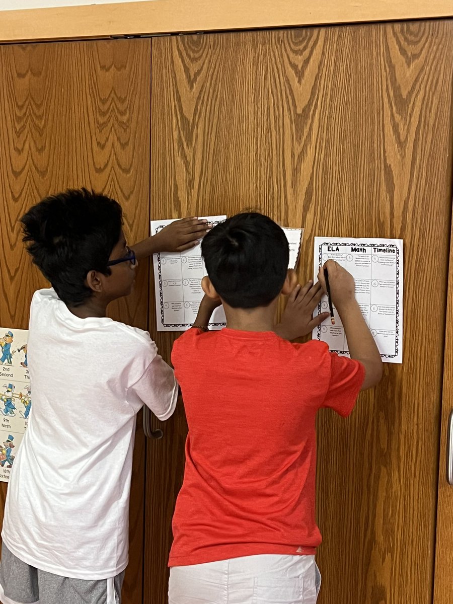 SarahiSamano's tweet image. Reading and writing practice with a scavenger hunt about the civil war! #LEAP2023 #teamwork #ELLs