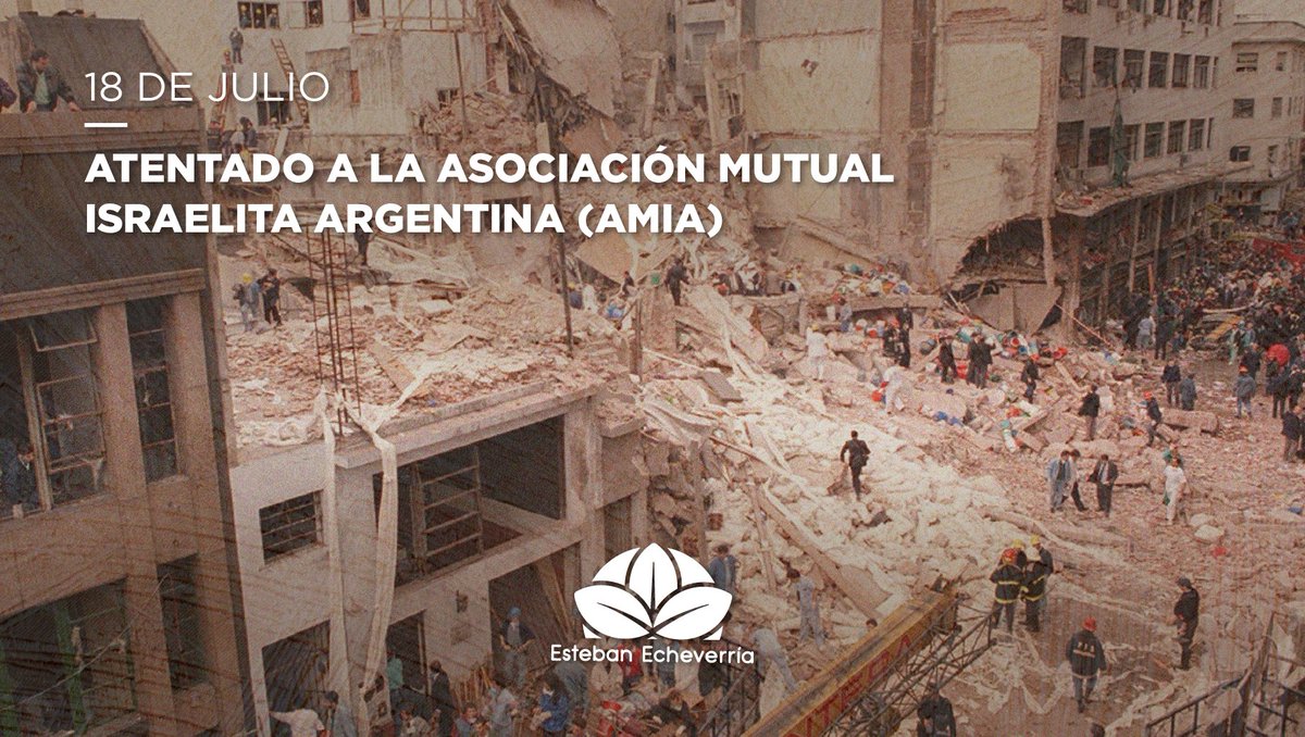 Con profundo respeto, honramos la memoria de las 85 víctimas del feroz atentado terrorista contra <a href="/InfoAMIA/">AMIA</a>  y abrazamos a las familias que perdieron a sus seres queridos. Hoy y siempre, acompañamos a la querida comunidad judía en la lucha por la memoria, la verdad y la justicia.