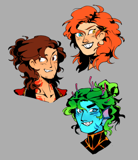 cresteliaa's tweet photo. trying to get back into the swing of art so lineart practice w the sillies :33 https://t.co/MRkHqT7SWH