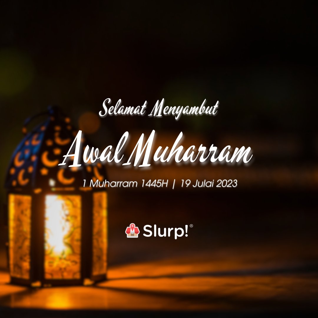 Selamat Menyambut Awal Muharram ikhlas daripada kami, Slurp! Point of Sale.

Semoga dengan kedatangan tahun baru Islam 1445H ini akan membawa seribu keberkatan kepada kita semua. 

#SlurpPOS #GetSlurp #Slurptitans