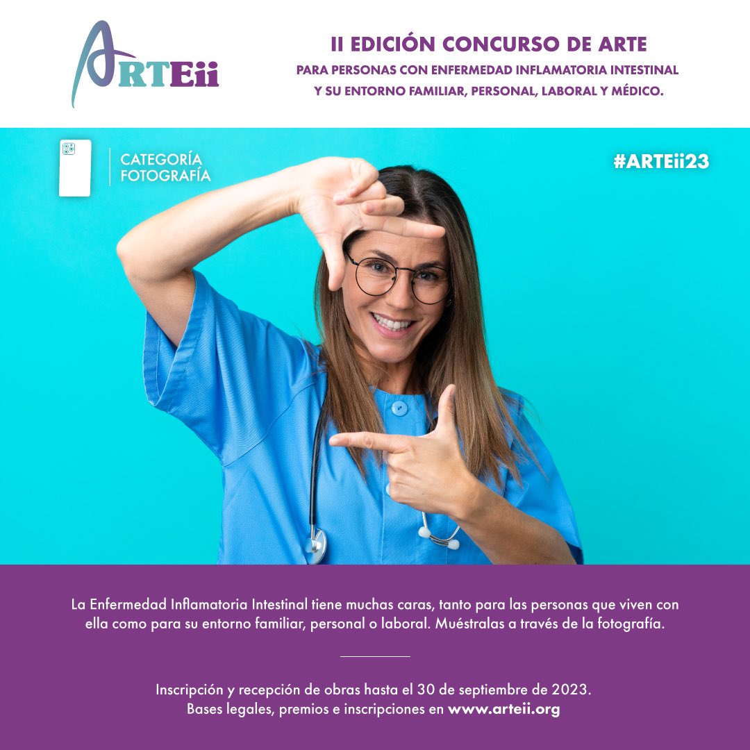 LOS PROFESIONALES SANITARIOS también pueden participar II Edición del Concurso de Arte #arteii ¿Te apuntas? #geteii @ACCU_Espana @geteccu