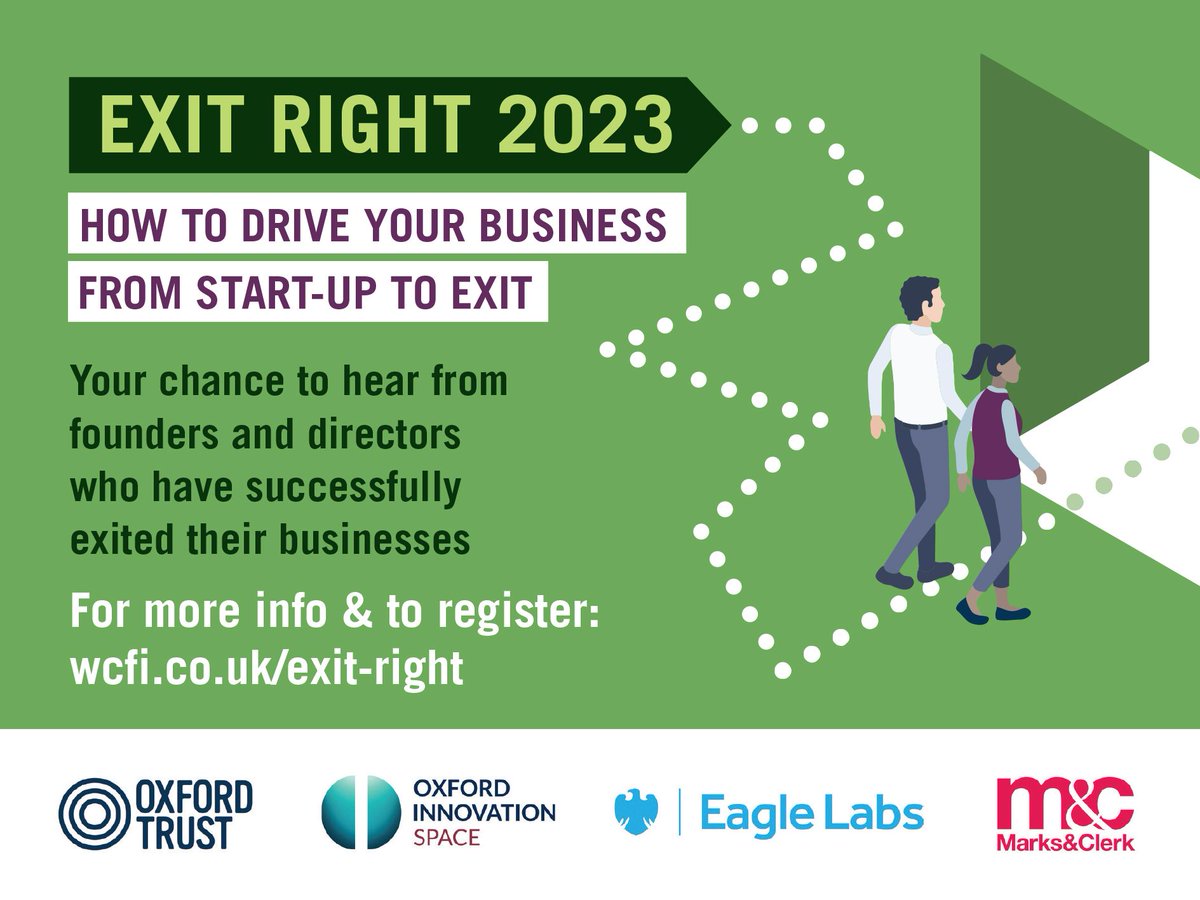 Great turn out and feedback from the #ExitRight2023 series.

It was a great series for any #entrepreneur looking to drive their business from start-up to exit.

If you missed out or would like a recap don't panic.. click on the link to see the videos - lnkd.in/ergg6bZJ