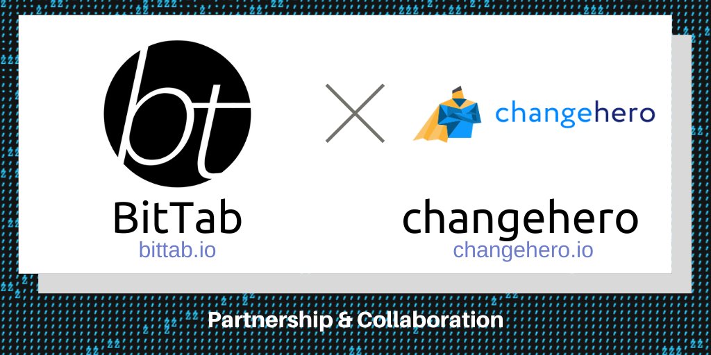 BitTabApp's tweet photo. #ChangeHero has become a partner of #BitTab๐
https://t.co/xTnrO0nAx2 is one of the best instant crypto exchange platforms, launched in 2018. Swap over 150+ popular crypto assets fast and securely with the service without asking for sign-ups. Find the best exchange rate in BitTab https://t.co/uom4Gz3FEV
