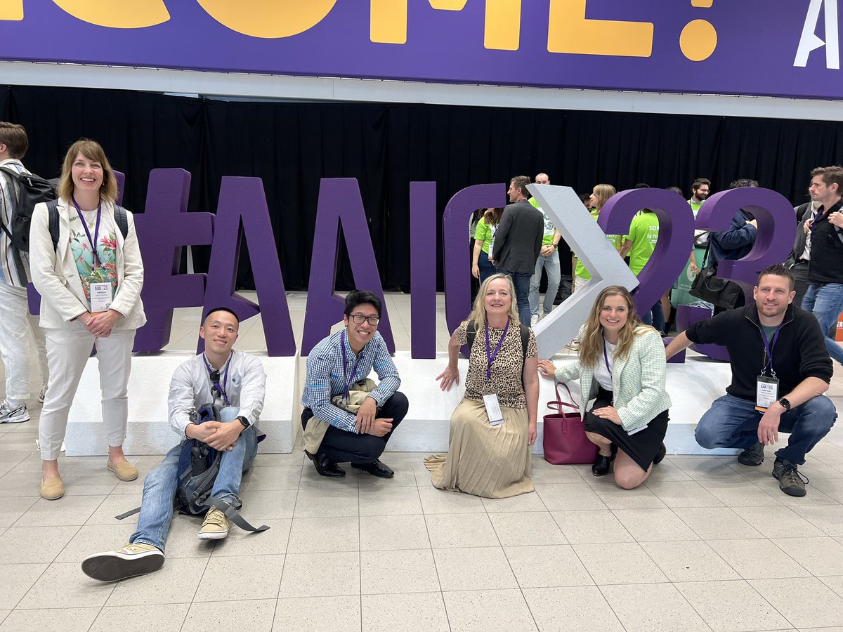 Lots of great #AAIC23 @cogsleep presentations here in Amsterdam! And so terrific our @cogsleepacademy could attend 1st international conference after so many Covid restrictions during their PhD years. @HBAProgram_USYD @SleepPIA