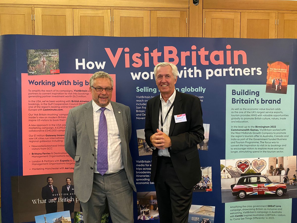 Cornwall continues to be one of the most popular UK destinations for domestic and international travellers. Today I met with the Chair of @VisitBritain @VisitBritainBiz in Parliament to discuss how we can unlock the full potential of the tourism industry.