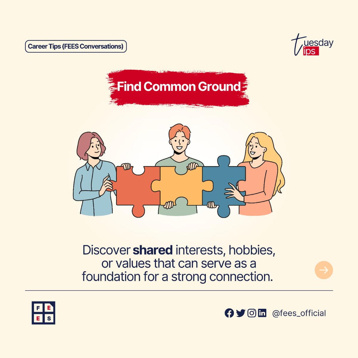 fees_official's tweet photo. Snippets from last FEES Conversation with @brainytoby1 and Omotayo Oso, on β Building Lasting Bridgesβ
It was an insightful session!
Join FEES Conversations tonight by 9:00 pm!
#feesconversations #socialcapital https://t.co/rp0eftZTcS