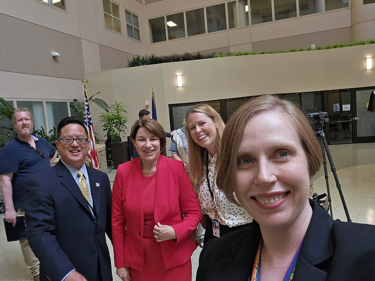 drmelzer (@amelzermd) on Twitter photo Honored to meet <a href="/SecVetAffairs/">VA Secretary Doug Collins</a> and <a href="/SenAmyKlobuchar/">Senator Amy Klobuchar</a> advocating for Veterans Health yesterday at the <a href="/VAMinneapolis/">Minneapolis VA Health Care System</a>. The window for retroactive benefits under the PACT act is closing. Tell any Veterans you know to register before August 9th! <a href="/atstoa/">ATS TO Assembly</a> @MPLS_CCDOR <a href="/UMN_DOMResearch/">UMN DOM Research</a> Honored to meet <a href="/SecVetAffairs/">VA Secretary Doug Collins</a> and <a href="/SenAmyKlobuchar/">Senator Amy Klobuchar</a> advocating for Veterans Health yesterday at the <a href="/VAMinneapolis/">Minneapolis VA Health Care System</a>. The window for retroactive benefits under the PACT act is closing. Tell any Veterans you know to register before August 9th! <a href="/atstoa/">ATS TO Assembly</a> @MPLS_CCDOR <a href="/UMN_DOMResearch/">UMN DOM Research</a>