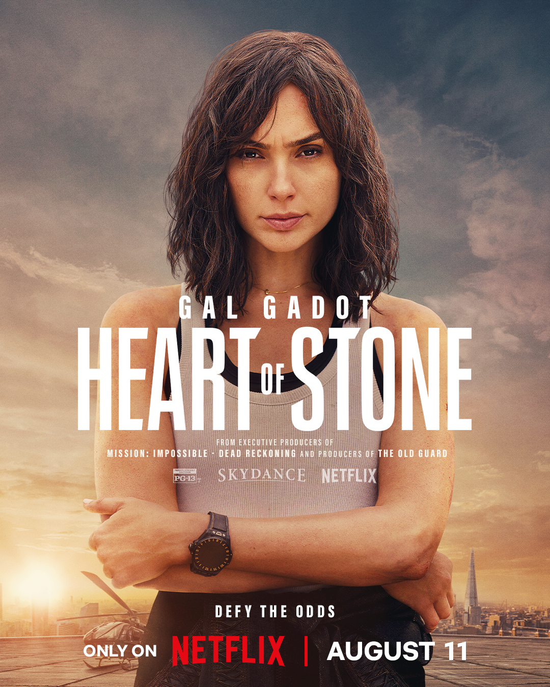Nieuwe Heart of Stone karakterposters op Netflix België